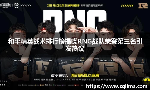 和平精英战术排行榜揭晓RNG战队荣登第三名引发热议